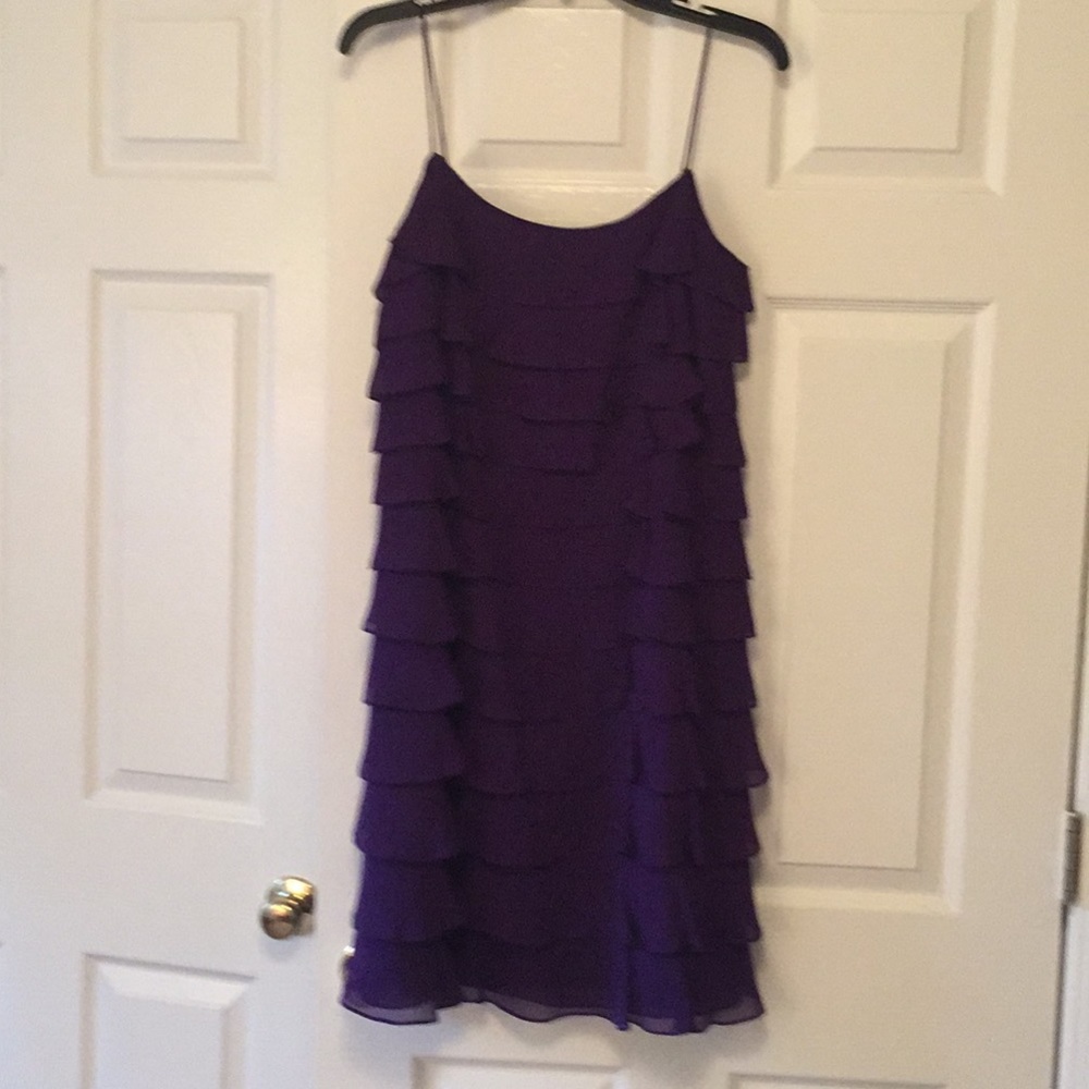 Lauren by Ralph Lauren tiered chiffon dress